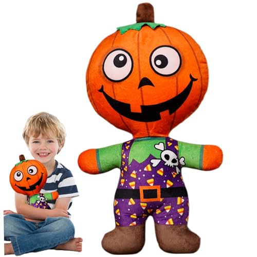 Peluche de citrouille douce Plux : fini les décors d'Halloween fragiles