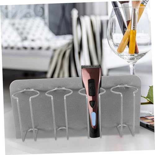 Support de tondeuse électrique de table et rangement pour cheveux - 7