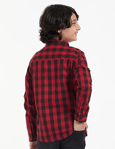 Image of Amazon Brand - Jam & Honey Boys Boys 100% Cotton Printed Full Sleeves Shirt | Age 2-12 Years