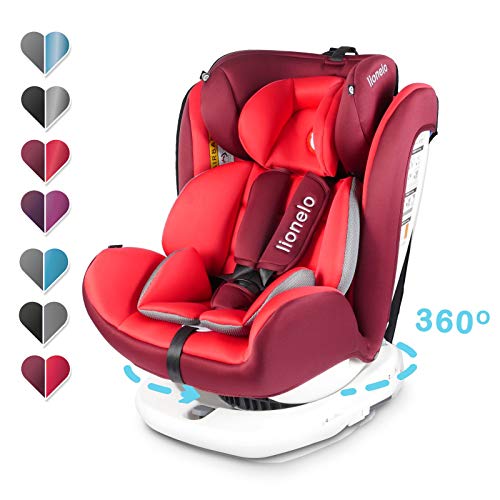 Lionelo Siège dAuto 5902581654205 Lo-Bastiaan, Couleur Rouge