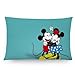 Custom Disney Mickey Mouse Pillowcase Standard Size 20x36 (Two Sides) Cute Design Zippered Pillow Cases Home Decorative