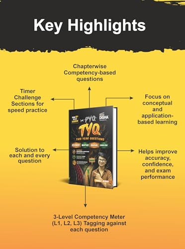 Image of TYQ This Year Questions CBSE Class 10 | Chapter- wise Competency Questions for Boards 2027 | Science, Maths, Social Science & English by Padhle Akshay