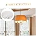 Veemoon 360degree Lamp Shade Diffuser for Pendant Lights Eye-caring Light Cover Easy Installation Shading Tool for Nursery and Home Decor