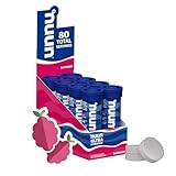 Nuun Ultra Hydration Tablets | Electrolyte Powered Hydration with Vitamin C | Vegan, Gluten-Free, No Artificial Sweeteners | Raspberry Flavor, 8 Pack (80 Tablets)
