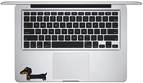 Laptop Notebook Sticker Decal - Color Dachshund keypad Palm Rest - Skins Stickers image 2