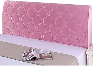 ZZDXW Fodera Copri Copertura Testata Letto Singolo Matrimoniale Imbottita 1 Una Piazza E Mezza Copritestiera Letto Elastica Bianco/Blu Elasticizzato Copritestiera Protettiva Camera Letto