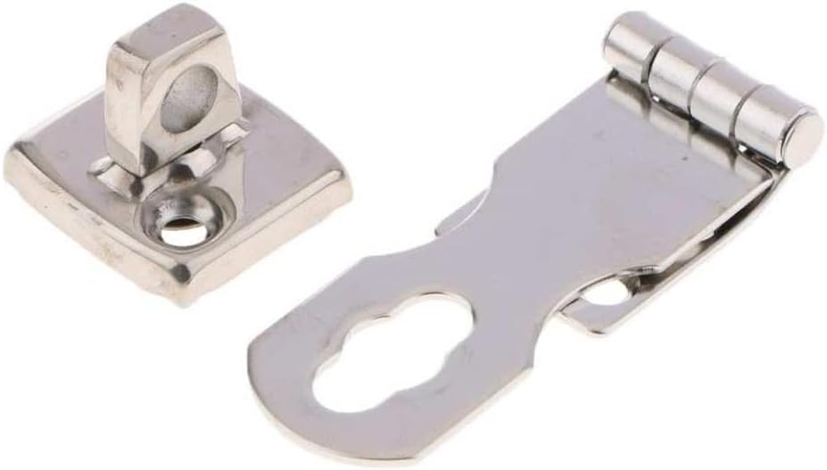 Marine 304 Stainless Steel Padlock Hasp Door Clasp Gate Lock Latch Compatible with Marine Hardware