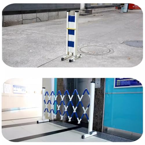Barrière de sécurité mobile rétractable et extensible pour délimitation de chantier