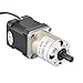 STEPPERONLINE 100:1 Planetary Gearbox Nema 17 Stepper Motor Low Speed High Torque DIY CNC