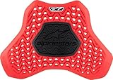 Alpinestars Nucleon Plasma Racing Protezione toracica, nero/rosso, M...