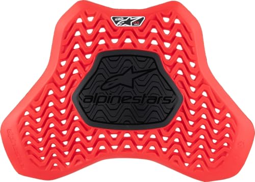 Alpinestars Nucleon Plasma Racing Chest Protector, L, Red/Black