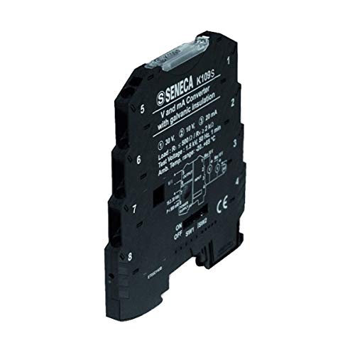 SENECA K109S Convertidor optoaislado V-I/V-I con entrada activa/pasiva