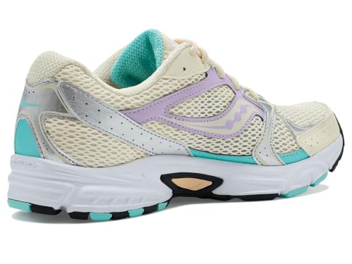 Image of Saucony Unisex Ride Millennium Sneaker, Cream /Multi, 9