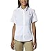 Columbia Women's Tamiami II Short Sleeve Fishing Shirt (White, Medium)