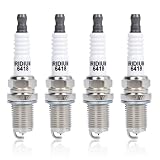 RLP Iridium Spark Plugs Replace 6418 BKR6EIX 4 Pack