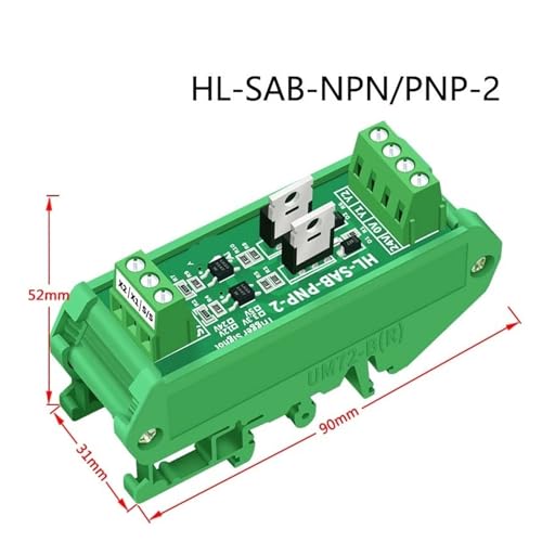 Carte d'interface PLC 2 canaux pour stabiliser les signaux des capteurs d'atelier - 2