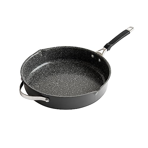 Nordic Ware Verde Aluminized Steel Cookware with Ceramic Coating, 12-Inch Skillet