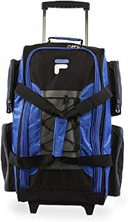 Fila 22" Lightweight Carry On Rolling Duffel Bag, Blue, One Size