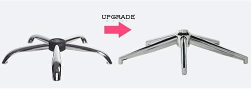 Miniatura 4 de YYDS Silla de estudio para juegos con reposabrazos fijos, silla de computadora para dormitorio y sala de estar, silla giratoria para oficina y