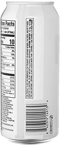 Solimo Amazon Brand - Solimo Silver Energy Drink, Sugar Free thumb #3