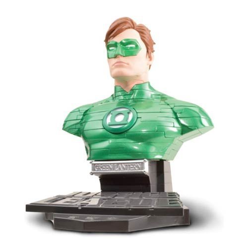 Green Lantern Justice League Hal Jordan Bust 3-D Puzzle