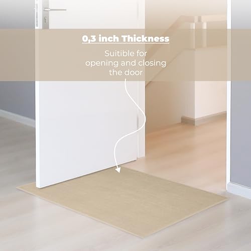 Cotton Paradise rutschfeste Badematten für Badezimmer, 100% Baumwolle, 50,8 x 86,4 cm, weich, saugfähig, schnell trocknend… – Ansicht 4