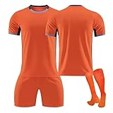 ⚽ Stoff: Dieses Fußballtrikot Stoff ist 100% (Polyester), atmungsaktiv, schnelltrocknend, abriebfest, sehr elastisch, hält Sie trocken und bequem, und verbessert den Komfort erheblich!