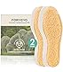 FORVEVO 2 Paar Lammwolle Einlegesohlen Herren Damen,Natürliche Thermo Schuheinlagen Winter,Bequem Wärme sohlen,Weich Warme Schuheinlagen,Kalte Füße-Größe 39