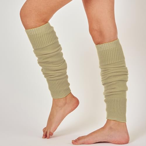 Image of Mysocks Leg Warmers Extra Soft Stylish Fancy Winter 80s Party Dance Neon Long Legwarmers for Women Girls Ladies