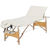 clap tzu kopfstütze ✔ als Zweitliege Clap Tzu  Basic Rest Set  Mobile Massageliege  Kofferliege (Crema)
