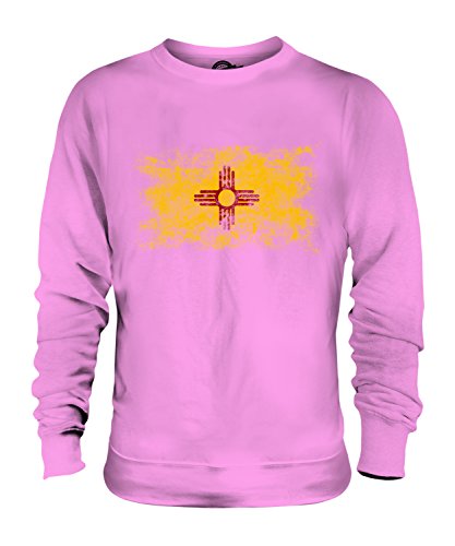Sweat Nouveau-Mexique Candymix délavé de qualité supérieure unisexe