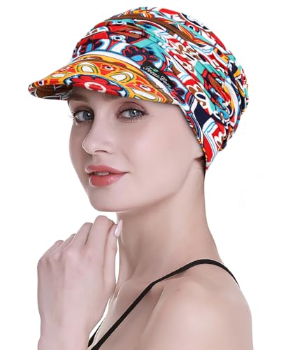 FocusCare Krebs-Kopfbedeckung für Frauen, die eine Chemotherapie machen Sommermützen für Krebspatienten