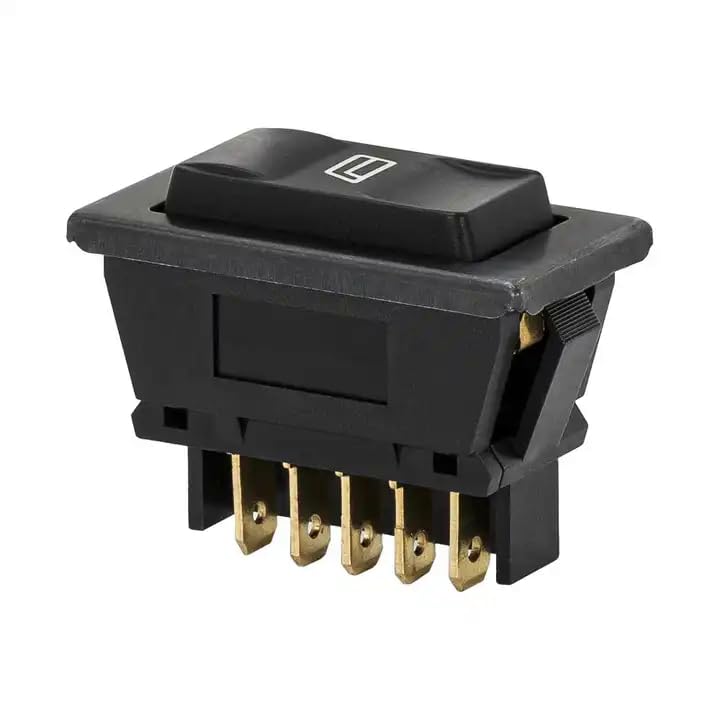 Interruptor basculante universal de palanca para elevalunas eléctrico de coche 12 V20 A, 5 pines, ASW-02D