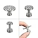 WHDZ Paintless Dent Repair Tool 8pcs Aluminum Glue Puller Tabs Paintless Dent Repair Hail Removal Tool