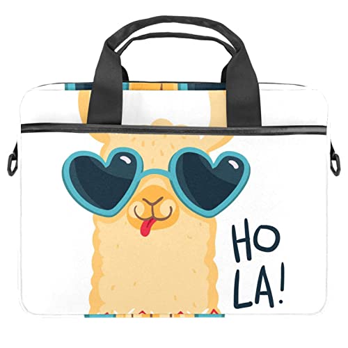 Sac à bandoulière pour ordinateur 13-14.5" motif girafe amusante