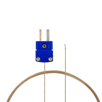 PerfectPrime TL0021 T-Type Thermocouple Low Temperature Sensor/Probe,200260C / -328500F, 1 Meter Long