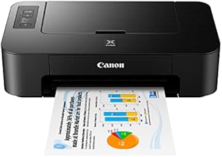 Canon PIXMA TS202 Inkjet Photo Printer, Black, USB Connectivity (USB Cable Not Included)