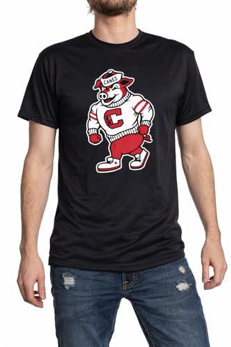 Calhoun NHL Mens Alternate Team Logo Moisture Wicking Performance Rashguard Short Sleeve T-Shirt (Carolina Hurricanes Large)