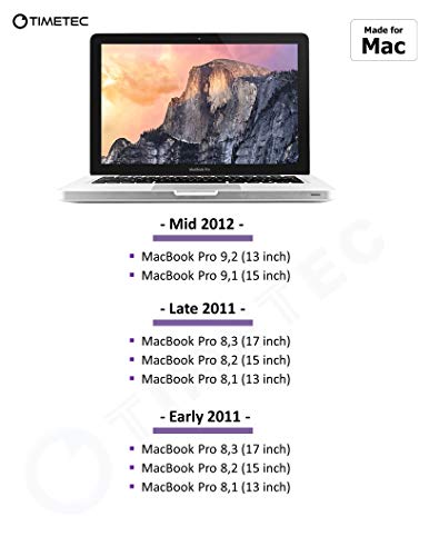 Timetec 16GB KIT(2x8GB) Compatible for Apple DDR3L 1600MHz for Mac Book Pro(Early/Late 2011,Mid 2012), iMac(Mid 2011,Late 2012,Early/Late 2013,Late 2014,Mid 2015), Mac Mini(Mid 2011,Late 2012)