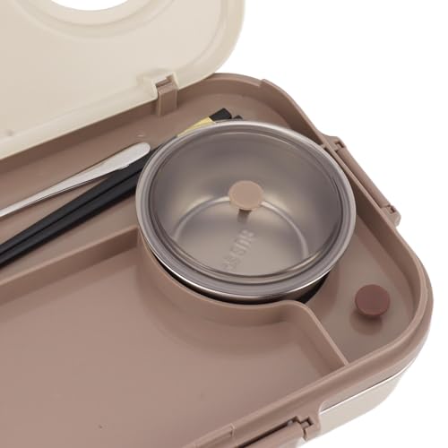 Lunchbox, Lunchbox aus Edelstahl 304 für die Schule (4 Fächer 1200 ml) 9 Lunchbox, Lunchbox aus Edelstahl 304 für die Schule (4 Fächer 1200 ml)