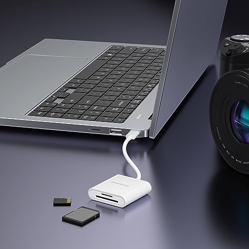 DriverGenius LiteRead II, White, SD/MicroSD vers USB-C - Image 3