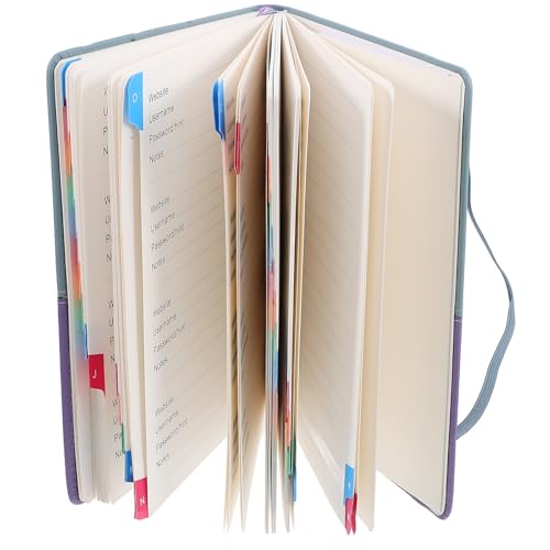 Libreta de Direcciones del Sitio Web Etiquetas Alfabéticas A5