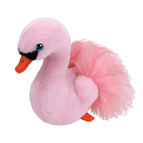 Peluche Ty Odette le cygne 15cm en tissu microfibre lavable pour la sécurité des bébés