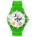 Produktbild Taport® Quarzuhr grün Silikon für Donald Duck Fans
