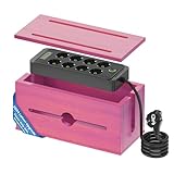 expertiz organiseur de bureau usb Dites non aux câbles emmêlés : si vous en avez assez de vous soucier des câbles emmêlés, nos boîtes de gestion des câbles de bureau sont faites pour vous. Nos boîtes de rangement de câbles cachées ont un design minimaliste mais fonctionnel avec des couvercles de style bois, de sorte qu'elles s'intègrent facilement dans la décoration de n'importe quelle maison