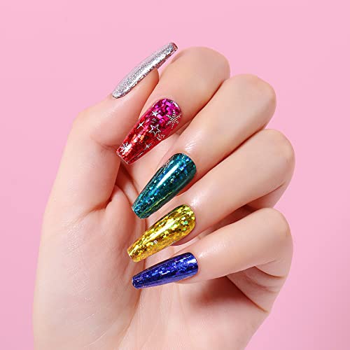 Aimeili Hema Free Nail Foil Nail Art Foil Glue Gel For Foil Stickers Nail Glue Transfer Tips Nail Art Manicure Diy Led Lamp Required - 2 X 15Ml #TOP5