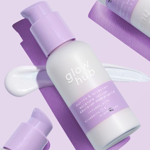 Glow Hub Purify & Brighten Moisture Lotion with Squalane for Blemish Prone Skin 95ml, White, 95 ml (Pack of 1) - Image 4