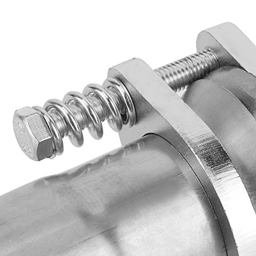 Aramox Exhaust Flange, 2.25In Universal Exhaust Flange Spring Bolt Repair Pipe Kit Quick Fix #TOP5