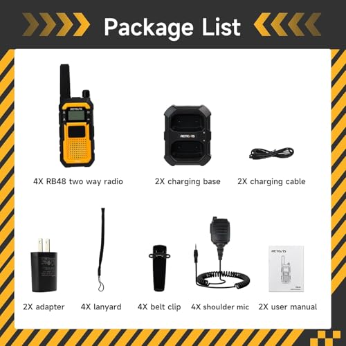 Retevis RB48 Walkie Talkie details close-up