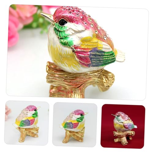 Boîte à bijoux en alliage d'oiseau pour ne plus perdre vos bagues - 7